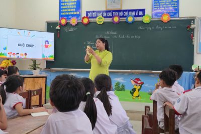 SINH HOẠT CHUYÊN MÔN THÁNG 3 – BÀI HỌC STEAM LỚP 3